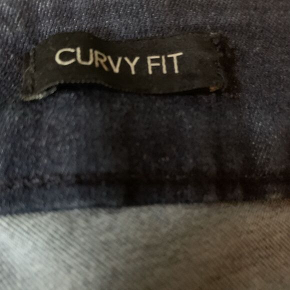 Lee Modern Series Womens 20W Blue Jeans Denim Curvy - Picture 4 of 7